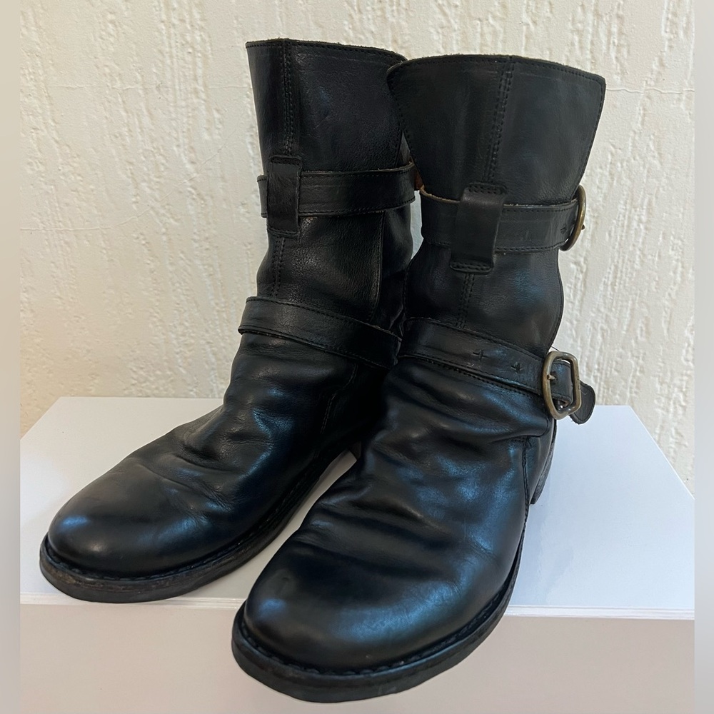 FIORENTINI + BAKER Black Ankle Boots